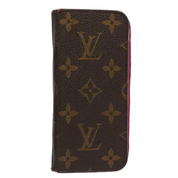 LOUIS VUITTON Monogram Folio iPhone 7 Case iPhone Case M63401 LV Auth 51319 - Picture 1 of 15